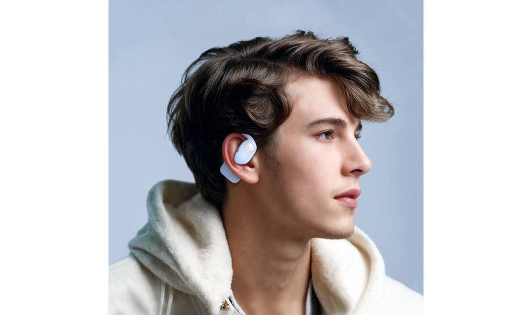 Наушники вакуумные беспроводные HOCO EA3 Talent open true wireless BT headset (топленое молоко) Наушники вакуумные беспроводные HOCO EA3 Talent open true wireless BT headset (топленое молоко)
