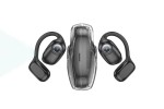 Наушники вакуумные беспроводные HOCO EA3 Talent open true wireless BT headset (светло синий)