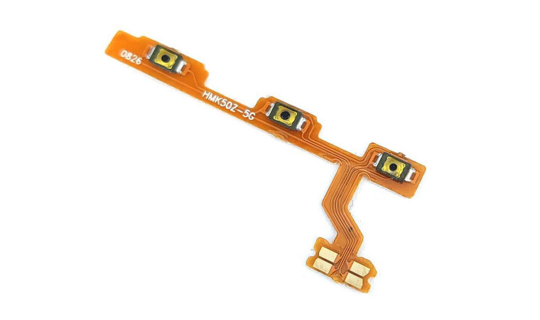 Шлейф для Xiaomi 12T (22071212AG)/ 12T Pro (MZB0CE5RU) на кнопки громкости + включения, org