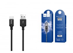 Кабель USB - USB Type-C HOCO X14, 3A (черный) 1м