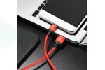 Кабель USB - USB Type-C HOCO X14, 3A (красный) 1м