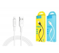 Кабель USB - Lightning HOCO X25, 2A (белый) 1м