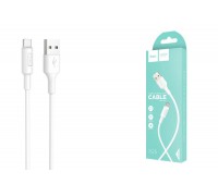 Кабель USB - USB Type-C HOCO X25, 2A (белый) 1м