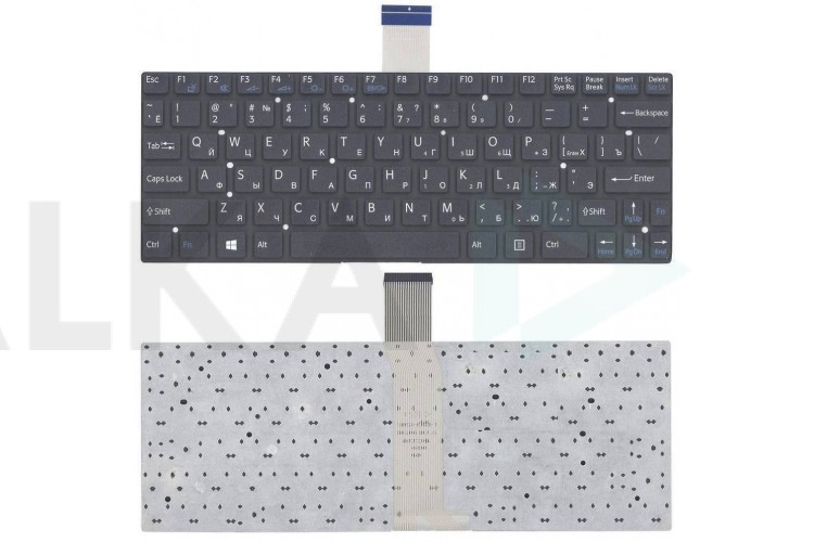 Клавиатура для ноутбука Sony Vaio SVT11 черная