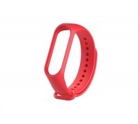 Ремешок силиконовый для XIAOMI MI Band 3/MI Band 4 цвет красный