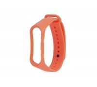 Ремешок силиконовый для XIAOMI MI Band 3/MI Band 4 цвет оранжевый