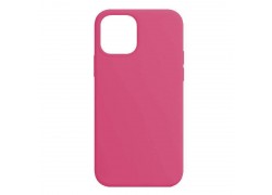 Чехол для iPhone 13 (6.1) Silicone Case Soft Touch (темная фуксия)