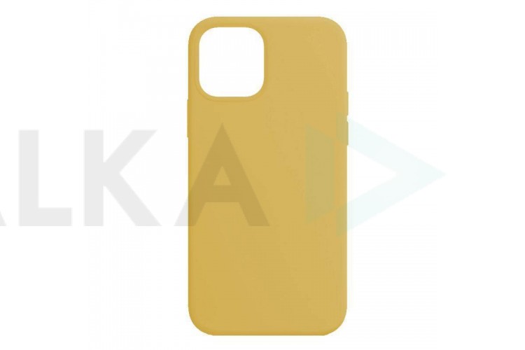 Чехол для iPhone 13 (6.1) Silicone Case Soft Touch (желтый)