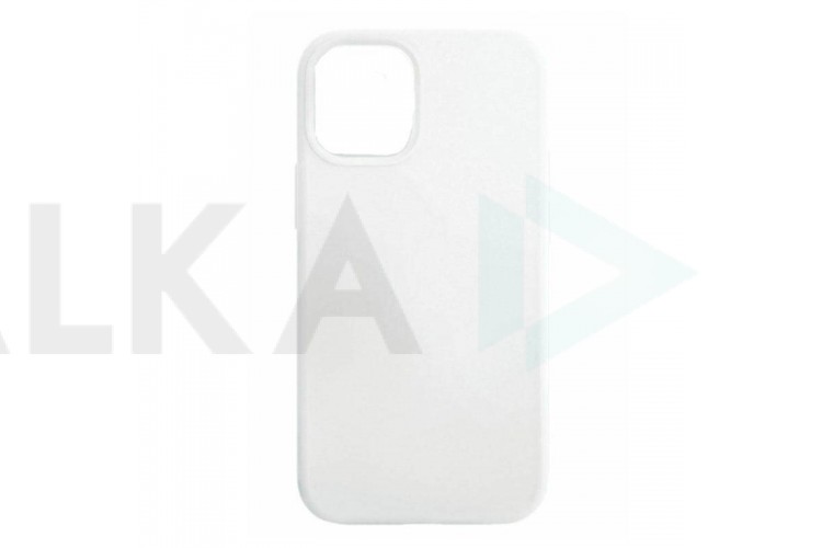 Чехол для iPhone 13 Pro Max (6.7) Silicone Case Soft Touch (белый)