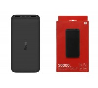 Универсальный дополнительный аккумулятор Redmi 20 000 mAh (черный)