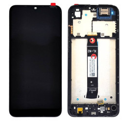 Дисплей для Xiaomi Redmi A1 (220733SG)/ A1 Plus (220733SFG) в сборе с тачскрином + рамка (черный) org