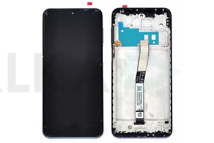 Дисплей для Xiaomi Redmi Note 9S (M2003J6A1G)/ Note 9 Pro (M2003J6B2G) в сборе с тачскрином + рамка (серый) org