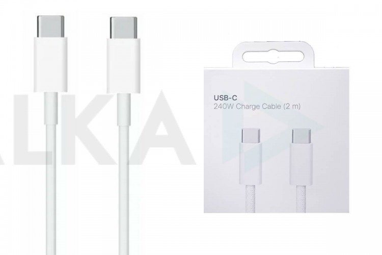 Кабель USB Type-C - USB Type-C Apple 240W 2м (or.)
