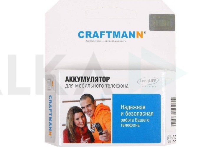 Аккумуляторная батарея Samsung E800 li-ion 700 mAh CRAFTMANN