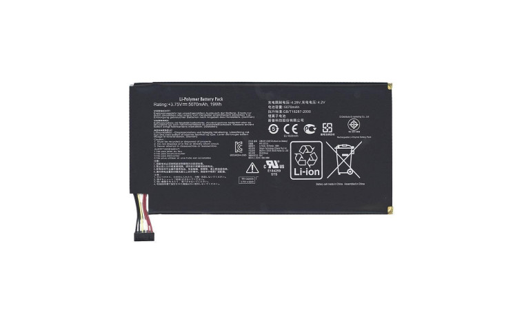Аккумуляторная батарея C11-ME301T для Asus MeMo Pad ME301T 19Wh (009868)(4/51) Аккумуляторная батарея C11-ME301T для Asus MeMo Pad ME301T 19Wh (009868)(4/51)
