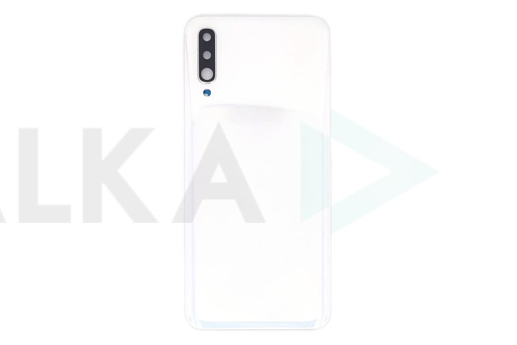 Задняя крышка для Samsung A505F Galaxy A50 + стекло камеры (белый) + проклейка HQ