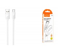Кабель USB - USB Type-C HOCO X114 (белый) 1м