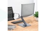 Подставка для телефона HOCO PH52 Plus Might metal rotating laptop holder (серый) планшет