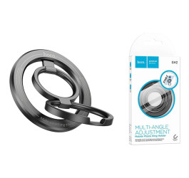 Держатель для телефона HOCO GH2 Clever magnetic mobile phone ring holder (кольцо) черный