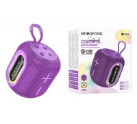 Портативная беспроводная колонка BOROFONE BR39 Kaya sports BT speaker (фиолетовый)