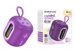 Портативная беспроводная колонка BOROFONE BR39 Kaya sports BT speaker (фиолетовый)