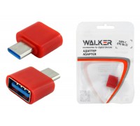 Переходник OTG Type-C - USB WALKER №01 пластиковый