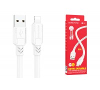 Кабель USB - Lightning BOROFONE BX81 2,4A (белый) 1м 