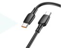 Кабель USB Type-C - USB Type-C BOROFONE BX93, PD100W (черный) 1м