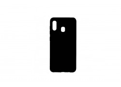 Чехол для Samsung A20E (A205E) тонкий (черный)