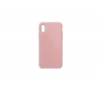 Чехол для iPhone XR тонкий (бледно-розовый)