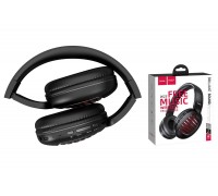 Наушники мониторные беспроводные HOCO W23 Briliant sound wireless headphones Bluetooth (черный)