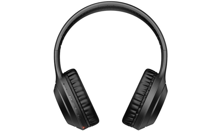 Наушники мониторные беспроводные HOCO W30 Fun move BT wireless headphones Bluetooth (черный)