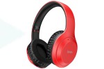 Наушники мониторные беспроводные HOCO W30 Fun move BT wireless headphones Bluetooth (красный)