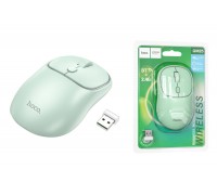 Мышь беспроводная HOCO GM25 Royal (USB, 2.4ГГц+ВТ, 10м) (зеленый)