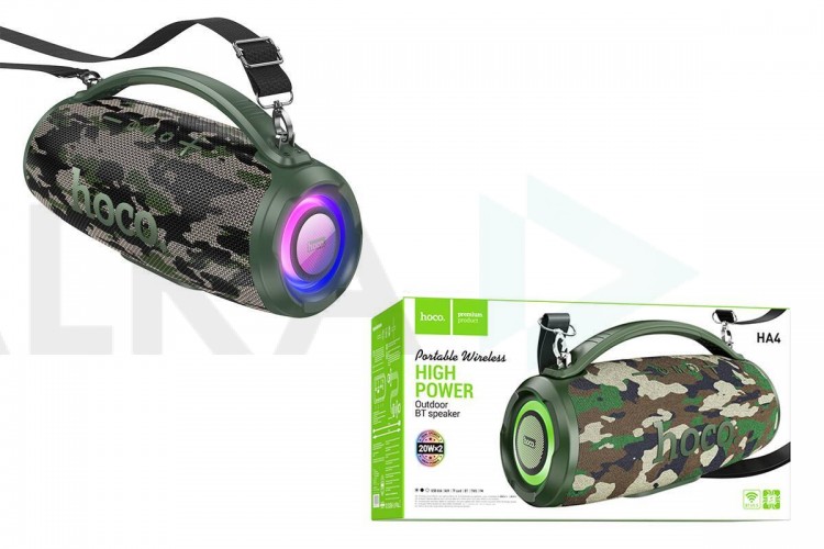 Портативная беспроводная колонка HOCO HA4 Surge outdoor BT speaker (черный)