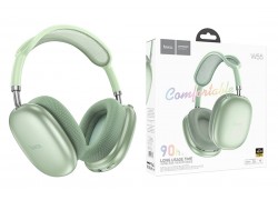 Наушники мониторные беспроводные HOCO W55 Pleasing BT headphones (зеленый)