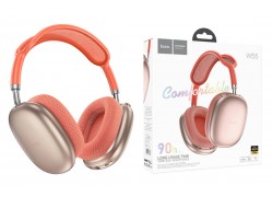 Наушники мониторные беспроводные HOCO W55 Pleasing BT headphones (розовый)