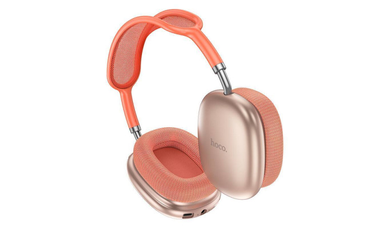 Наушники мониторные беспроводные HOCO W55 Pleasing BT headphones (розовый)