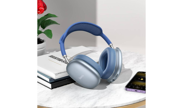Наушники мониторные беспроводные HOCO W55 Pleasing BT headphones (розовый)