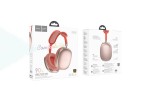 Наушники мониторные беспроводные HOCO W55 Pleasing BT headphones (розовый)