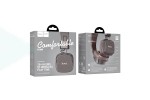 Наушники мониторные беспроводные HOCO W56 Earl BT headphones Bluetooth (коричневый)
