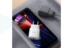 Сетевое зарядное устройство USB + кабель MicroUSB HOCO C140A Smart QC3.0  (черный)