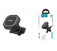 Держатель автомобильный для телефона HOCO CA52 Intelligent air outlet in-car holder черный