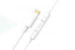 Наушники вакуумные проводные XO EP70 wired plastics lighting earphone ( no need bluetooth ) White