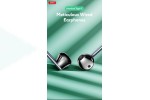Наушники вакуумные проводные XO EP66 Crescent Type-C digital decoding flat Black