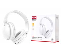 Наушники мониторные беспроводные XO BE36 Crystal Clear Over-Ear White