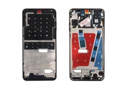 Средняя часть для Huawei P30 Lite (48 MP) /Honor 20 Lite/ Honor 20S (рамка дисплея) черный, с разбора