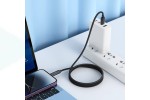 Кабель USB Type-C - Lightning  HOCO U127 Power PD charging data cable iP (черный) дисплей 1,2 м