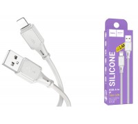 Кабель USB - Lightning HOCO X101, 2,4A (серый) 1м