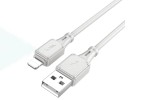 Кабель USB - Lightning HOCO X101, 2,4A (серый) 1м